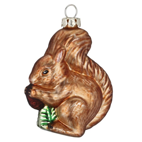 Weihnachtskugel Form Eichhörnchen 