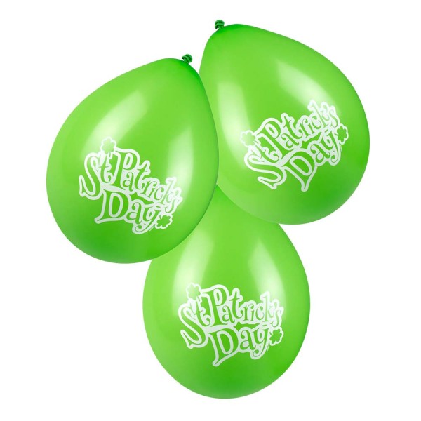 Ballons St Patricks Day grün