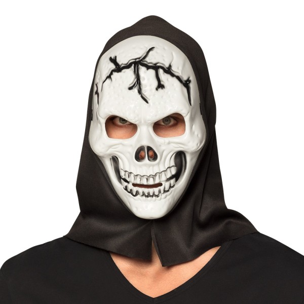 Totenkopfmaske für Halloween
