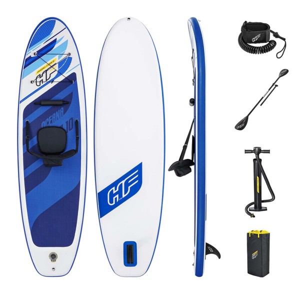 Blaues Stand-Up Paddleboard
