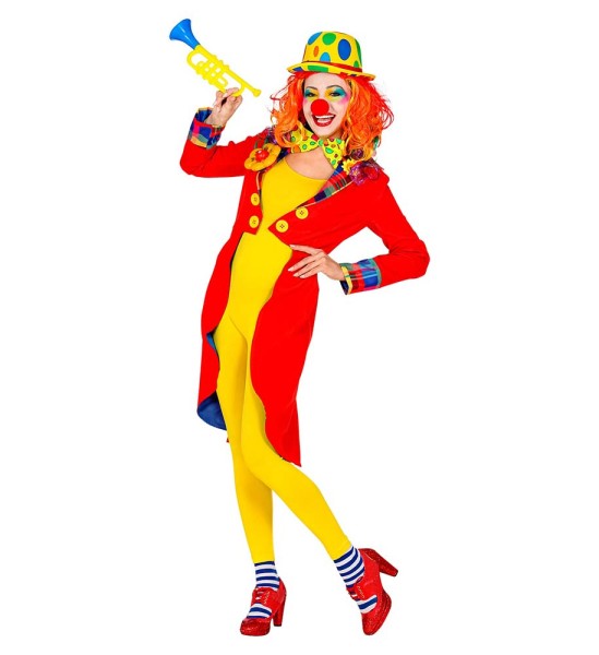 Damenfrack Clown front 1