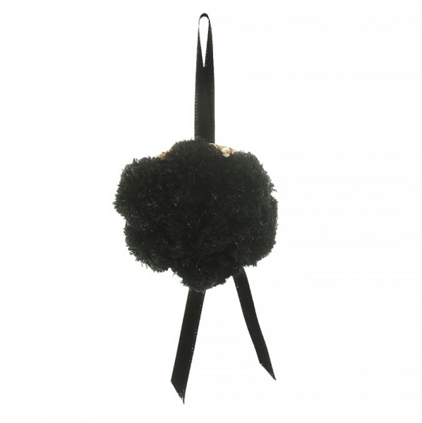 Schwarzwald Bollenhut schwarz 6cm