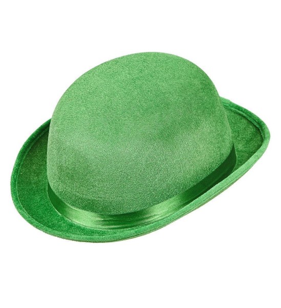 Bowler Hut aus Samt St. Patricks Day