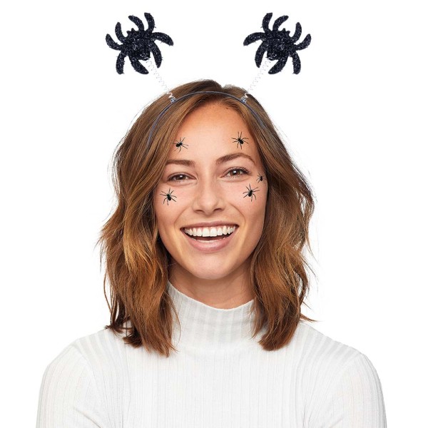 Halloween Haarreif Spinnen