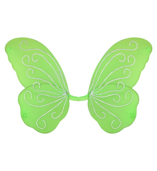 Grüne Schmetterlingsflügel