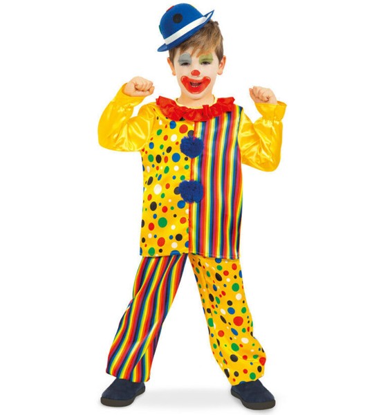 Buntes Clown-Kostüm für Kinder