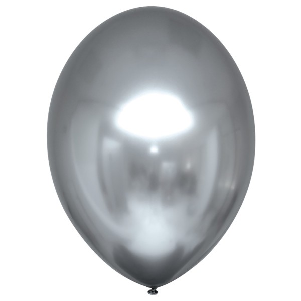 Luftballons Latex Platin 27,5cm 50 Stk.