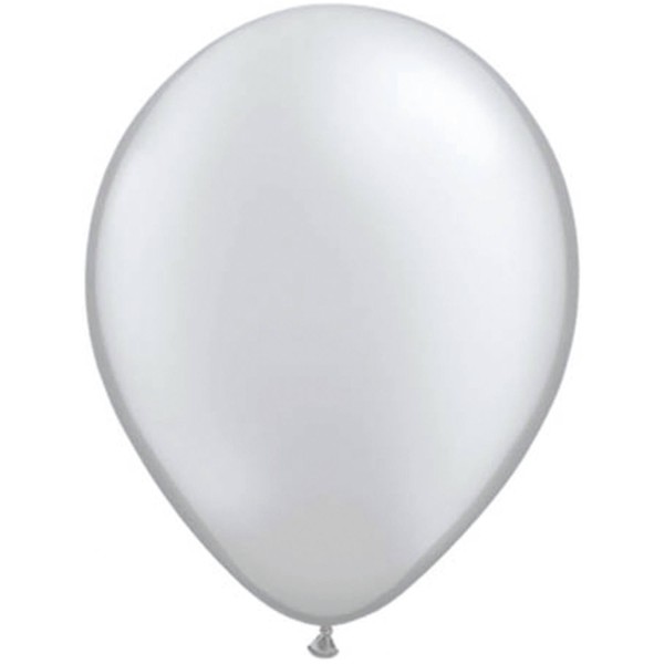 Luftballons silber mett. 10stk. Stk.