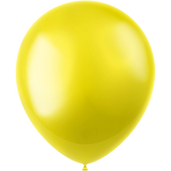 Luftballons radiant zesty gelb 10 Stk, 33cm