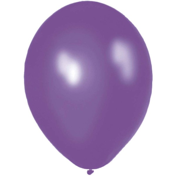 Luftballon lila metallic