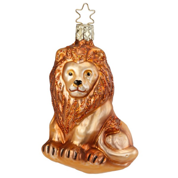Christbaumschmuck König der Tiere Löwe