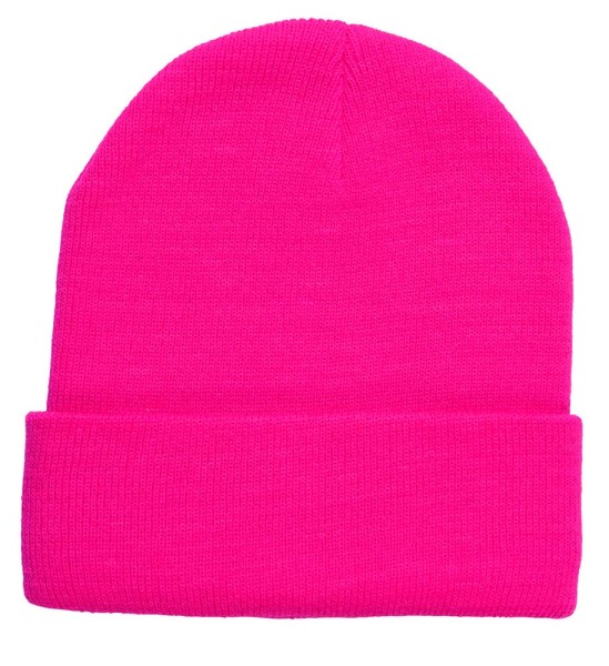 Mütze neon pink