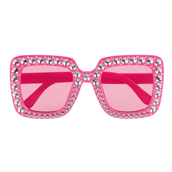 Partybrille Bling Bling pink