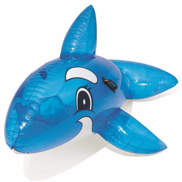 Schwimmtier Whale Ride-On 157x94cm blau