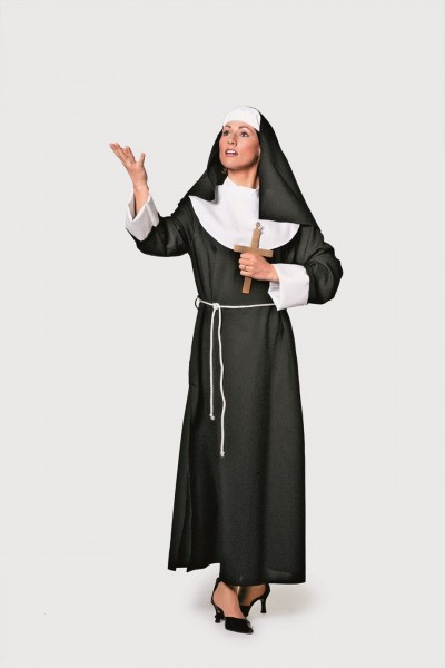 Nonne Kostüm 2tlg. Damen