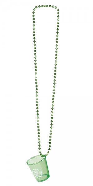 Halskette Schnapsglas St Patricks Day