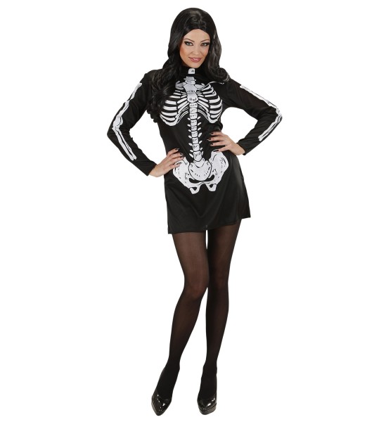 Skeleton Girl Kleid