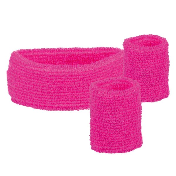 Schweißbänder pink 1