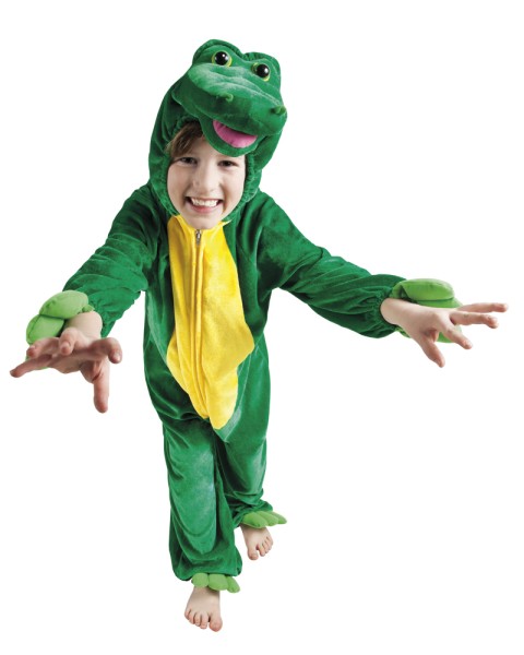 Krokodil Plüsch Kostüm Kinder