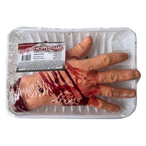 Halloweendeko blutige Hand